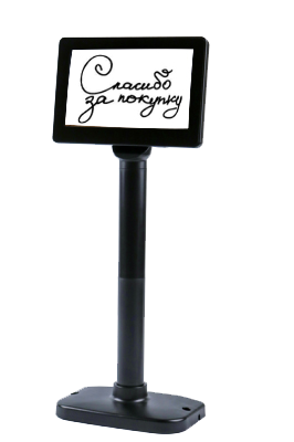 Дисплей покупателя АТОЛ PD-7000 (Черный, USB)