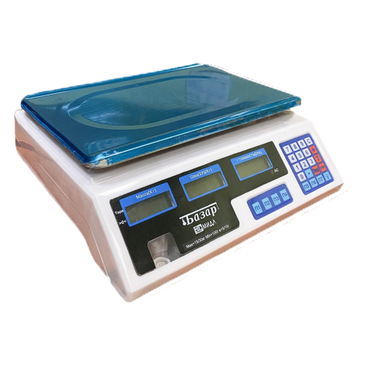 Весы торговые МИДЛ МТ "Базар" (15 МГЖА, 2/5, 230x330, арт. 3112000102)