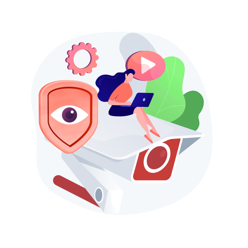 Монтаж видеокамеры