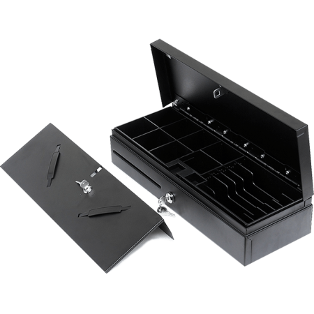 Денежный ящик PayTor FlipTop (Черный, Переходник, Epson, арт. 242611)