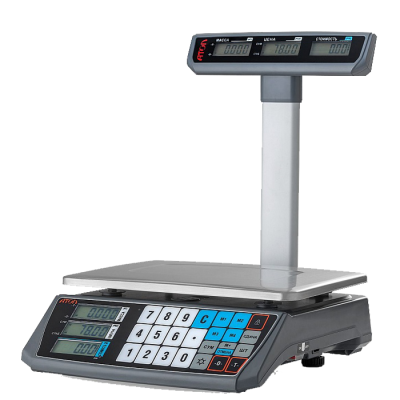 Весы торговые АТОЛ MARTA (Со стойкой, СОМ порт, арт. 45036)