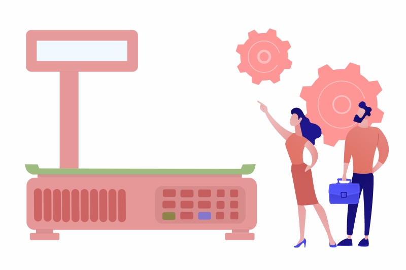 Настройка электронных весов