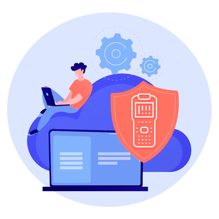 Настройка терминала сбора данных