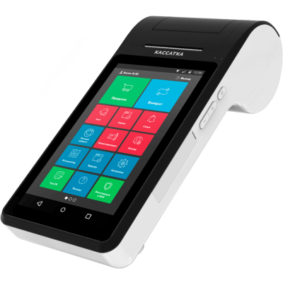 Онлайн-касса Кассатка 1Ф (Смарт-терминал, Черный, RG-11, арт. 8245)
