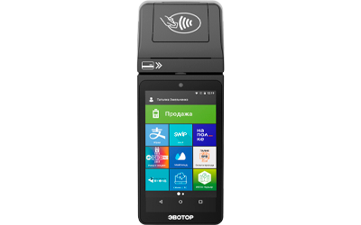 Онлайн-касса ЭВОТОР 5i (Уценка, эквайринг, Черный, арт. ST521-5000П)