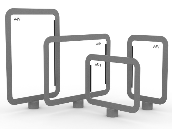 Рамка информационная А4 вертикальная