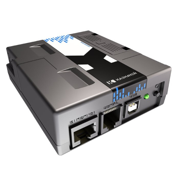 Фискальный регистратор Казначей ФА 5.0 (USB/RS-232/Ethernet, Черный)