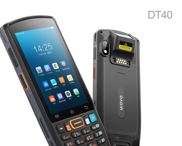 Терминал сбора данных Urovo DT40 (2D, Urovo SE2030, 3Гб / 32Гб, Wi-Fi, BT, GPS, Android 9.0, арт. DT40-LITE0U3401X-T)Bluetooth / GPS / Wi-Fi /4500mah / IP 67 / 240 g / 24 клавиши)