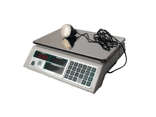 Весы торговые Штрих М7Т (15-2.5 ДА версия 3.2 LЕD, арт. 137687)