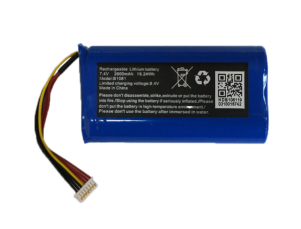 Аккумулятор 7.4v 2600mAh ICR18650 2S1P для АТОЛ Sigma 8Ф 4