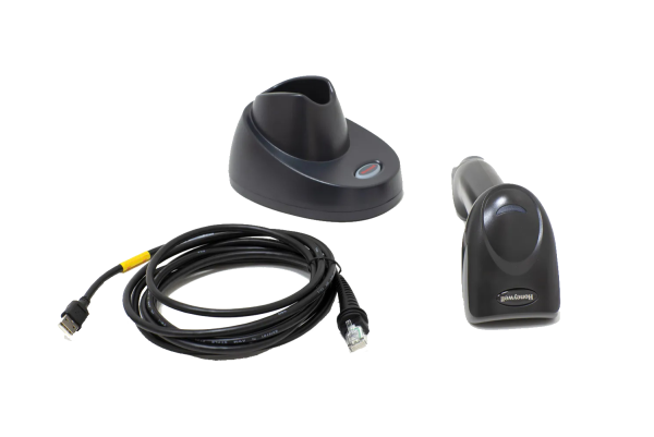 Беспроводной сканер 2D штрихкода Honeywell (Metrologic) 1472g Voyager (USB, Базовая станция, Черный, арт 1472G2D-2USB-5-R)