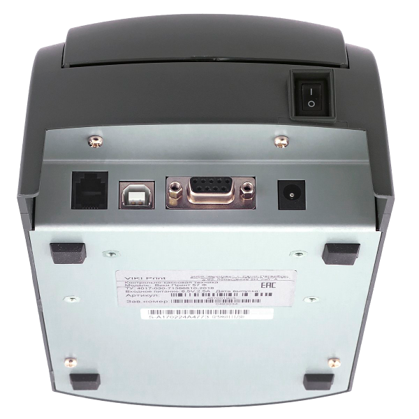 Фискальный регистратор Вики Принт 57Ф (USB/RS-232, Черный, арт. 30419)