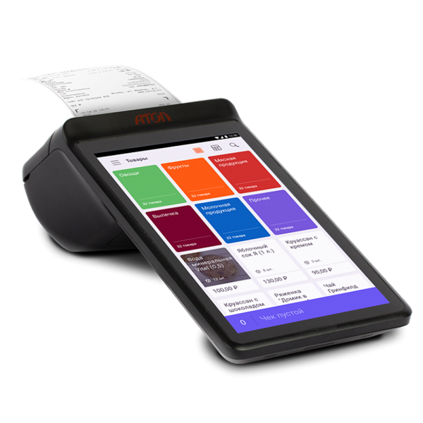 Онлайн-касса АТОЛ Sigma 7 (Без ФН, 5.0, с автомаческим тарифом SIGMA и ИТС, арт. 62098)