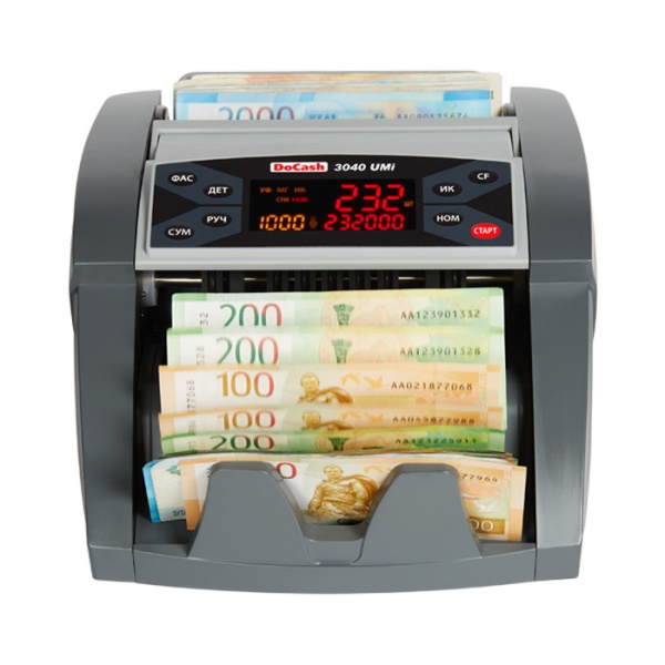 Счетчик банкнот DoCash 3040 UMI 5