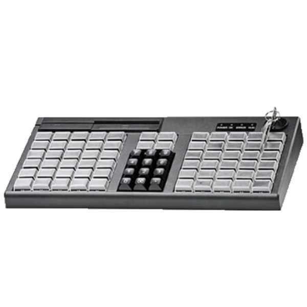 Программируемая клавиатура АТОЛ KB-76-KU (USB/PS/2, MSR, Черный, арт. 42291)