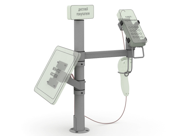 Кронштейн для сканера штрихкода (баркода) 2